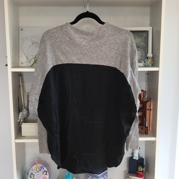 FUNKTIONAL Black Gray Dual Media Hi Lo Top - Picture 7 of 11